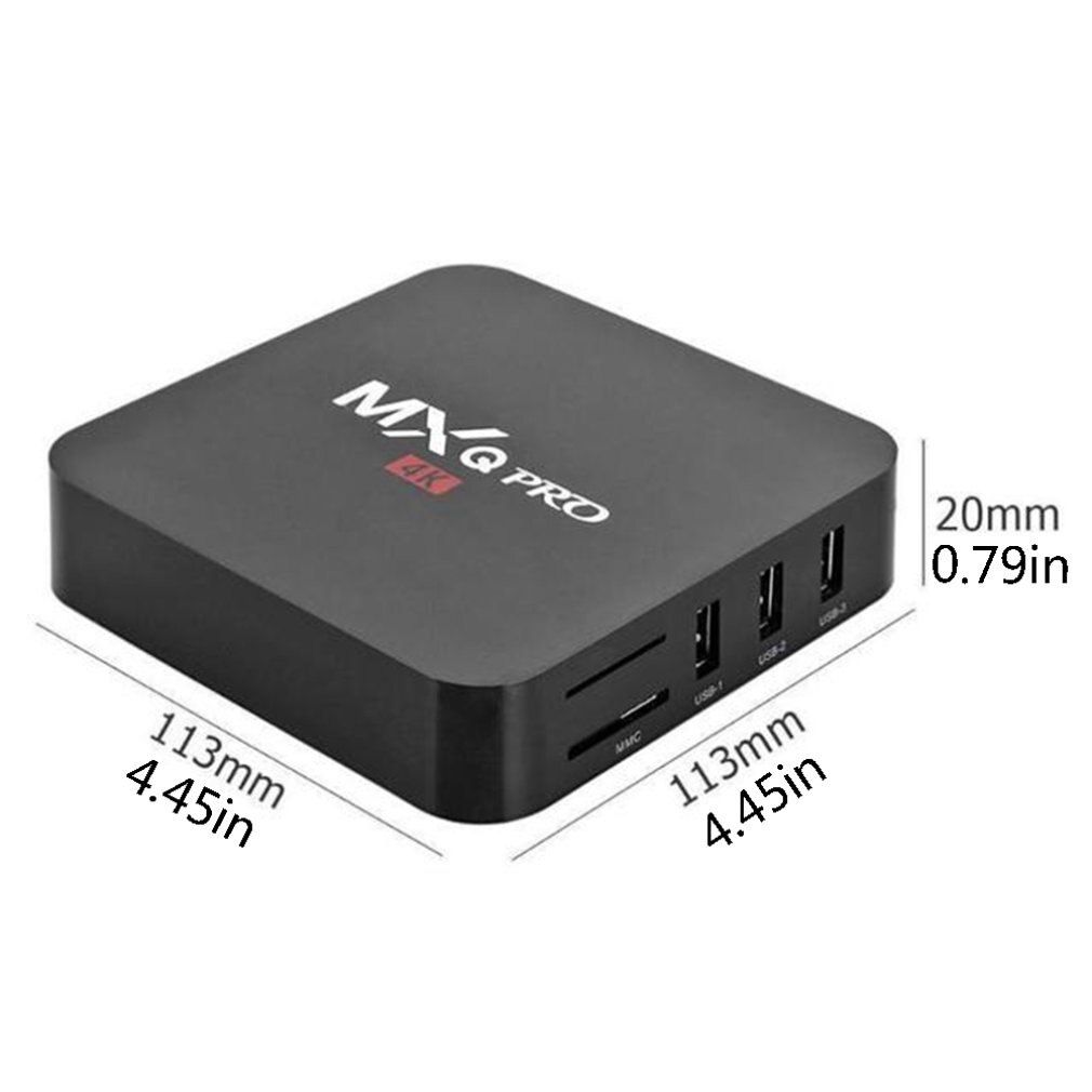 Lecteur multimedia & Streamer: MXQ Pro 4K Android TV-Box, Neu – Neuf (Voir description) à Oberengstringen par Cici7 1