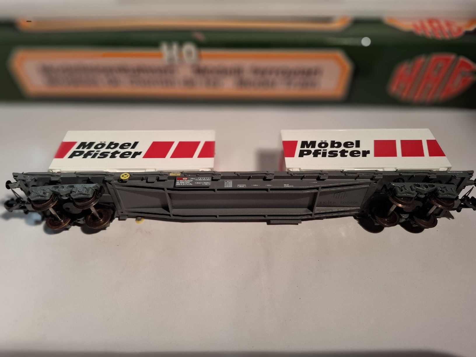 Hag Modelleisenbahnen: HAG H0 Rungenwagen  Neu – Neu und originalverpackt aus Schwanden-Brienz von Burgiba3000 3