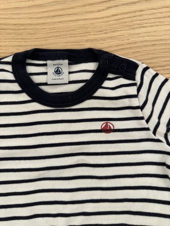 Petit Bateau Shirt / Pullover gestreift Grösse 6M/67cm
