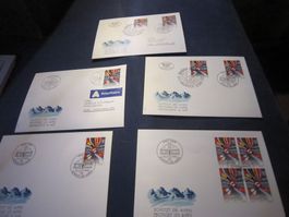 CH 1992 FDC GEmeinschaftsausgabe 2 x mit AK Stempel