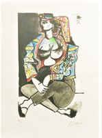 Pablo Picasso (nach) Lithographie