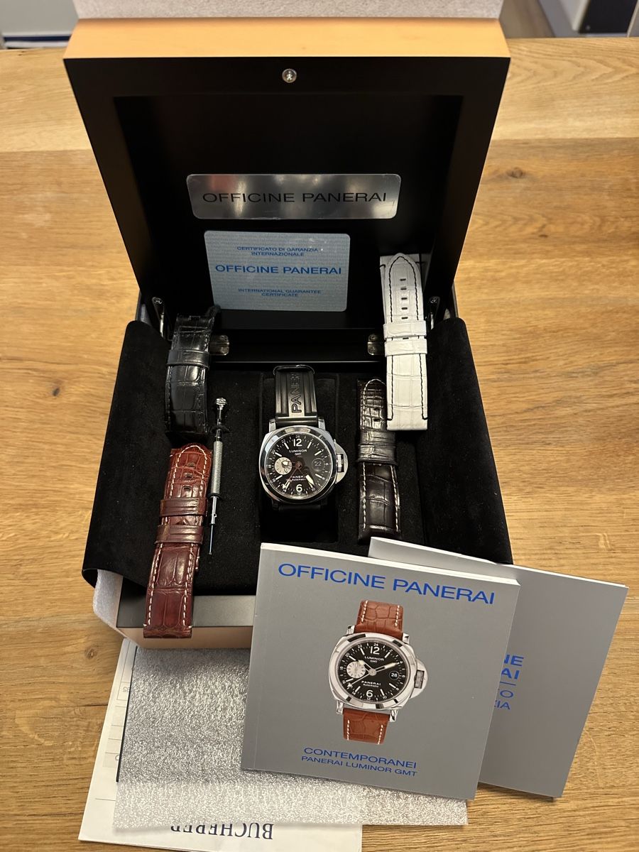 Panerai Orologi: Panerai Luminor GMT – Usato da Zürich venduto da Cgianni