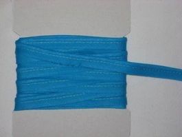 Paspelband Baumwolle türkis 10mm breit