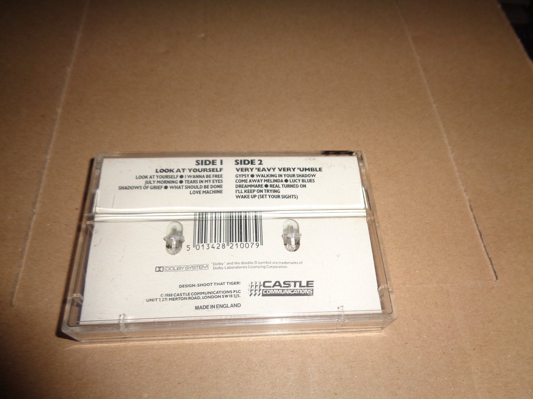 Musicassette: Uriah Heep . Doppelcassette Siehe Bilder 1988 – Nuovo (secondo la descrizione) da trimbach venduto da Stonehenge1955 1