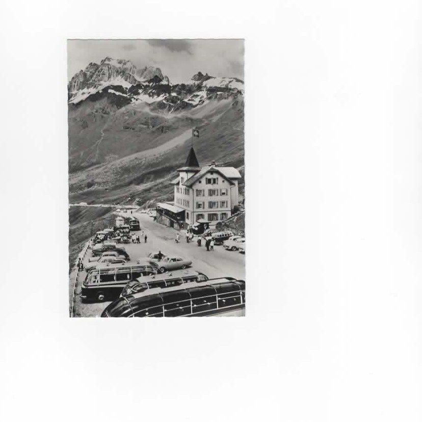 Cartoline postali: Hotel Klausen-Passhöhe – Usato da Buchs AG venduto da Baerfisch