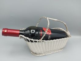 Christofle Gallia versilberter Weinkorb