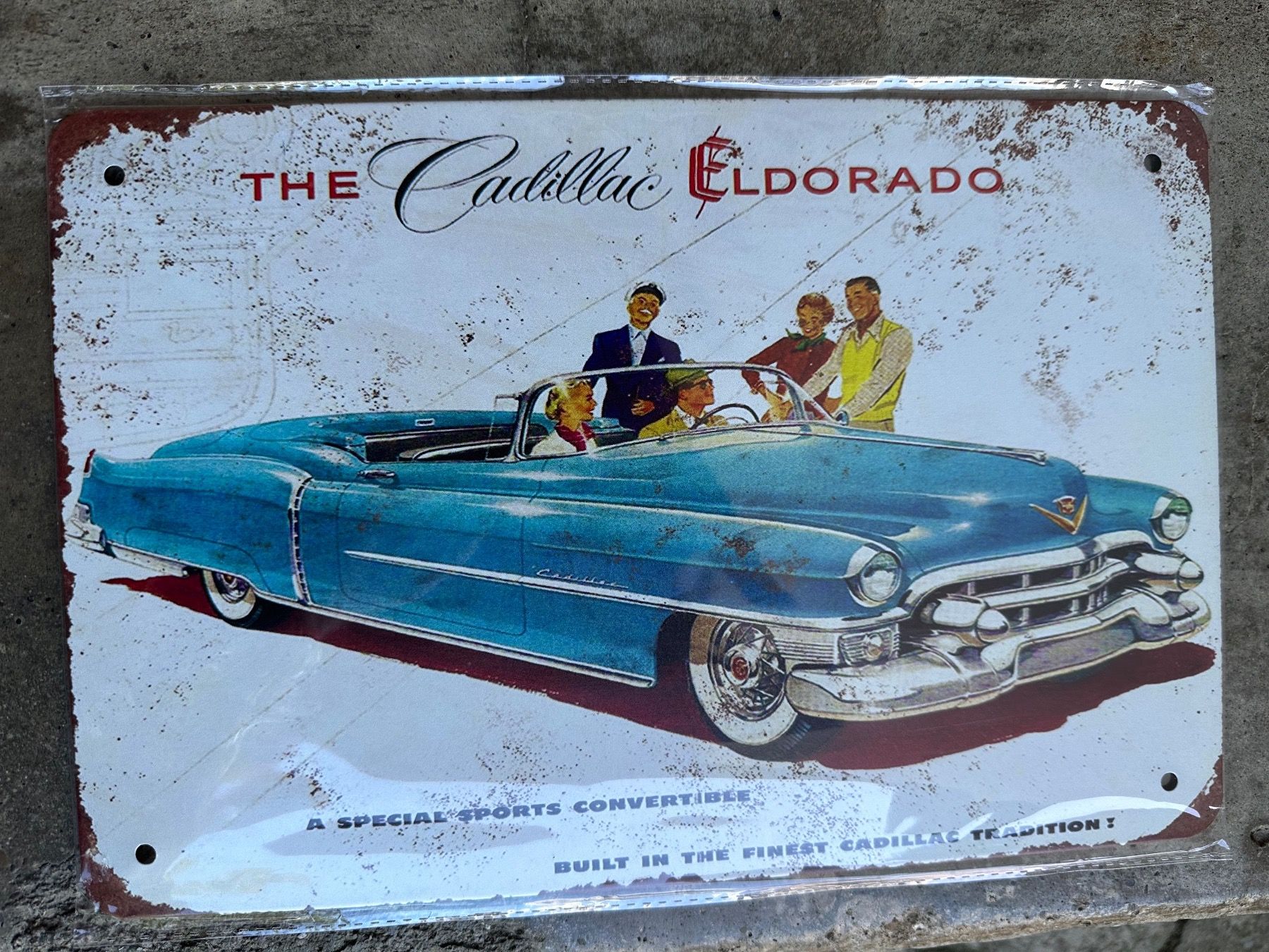 Insegne: Cadillac gm Eldorado Cabrio Oldtimer classic – Nuovo (secondo la descrizione) da Reinach AG venduto da rares75