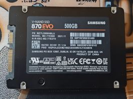 Samsung 870 EVO | 500GB | 99% | Solid State Drive | Top!