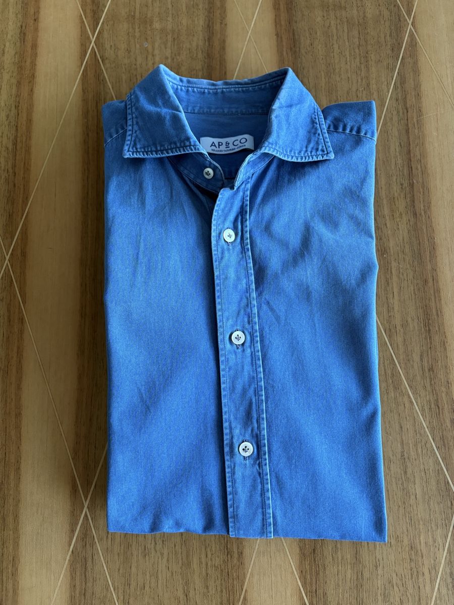 Camicie: Jeanshemd von AP & Co Zürich – Usato da Thalwil venduto da mic_87cm 2