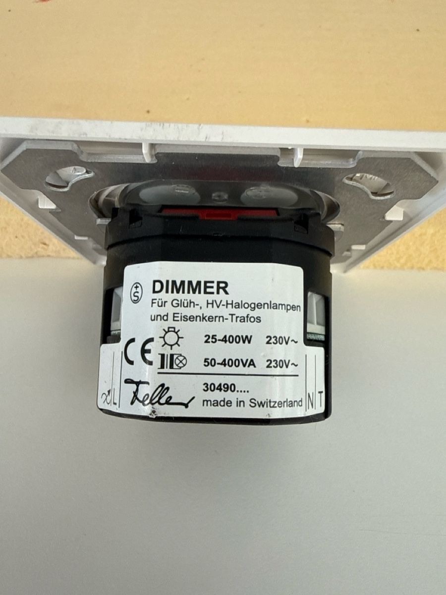 Feller Schalter: touch feller dimmer – Neu (gemäss Beschreibung) aus Holziken von Syk1 1
