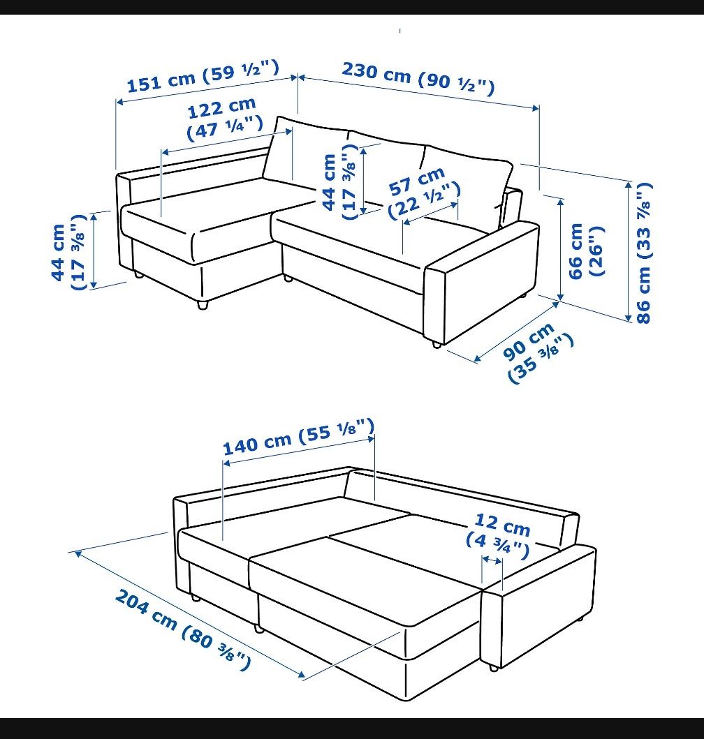 Ikea Sofas: Friheten Eckbettsofa – D'occasion à Nussbaumen AG par fab_xd6h 3