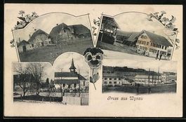 Wynau, Ortspartie mit Blick auf die Kirc