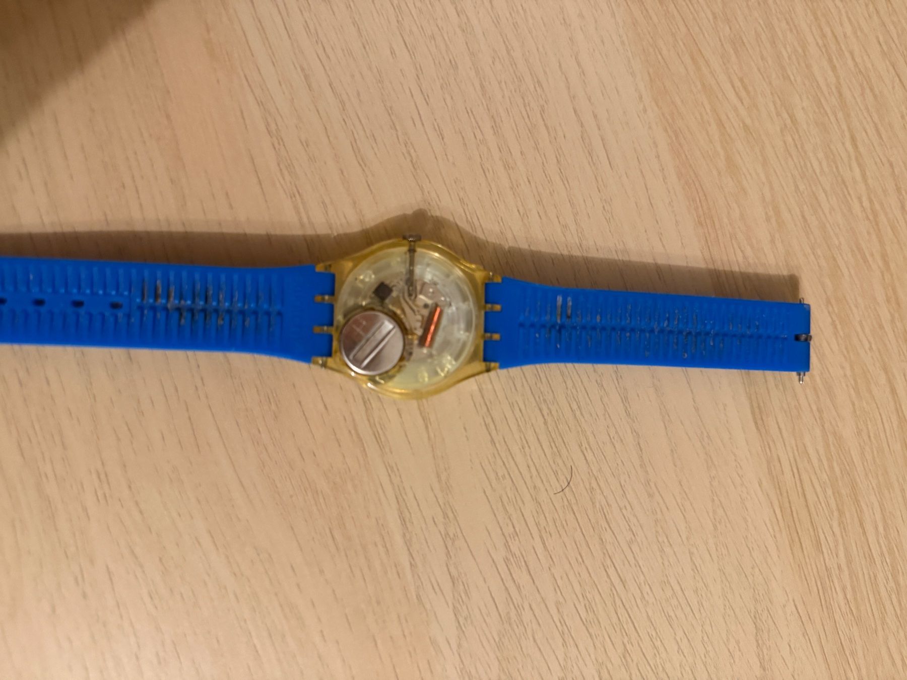 Swatch Orologi: Swatch Uhr, Vintage Modell mit Flagge Design – Usato da Zürich venduto da fresh0001 1