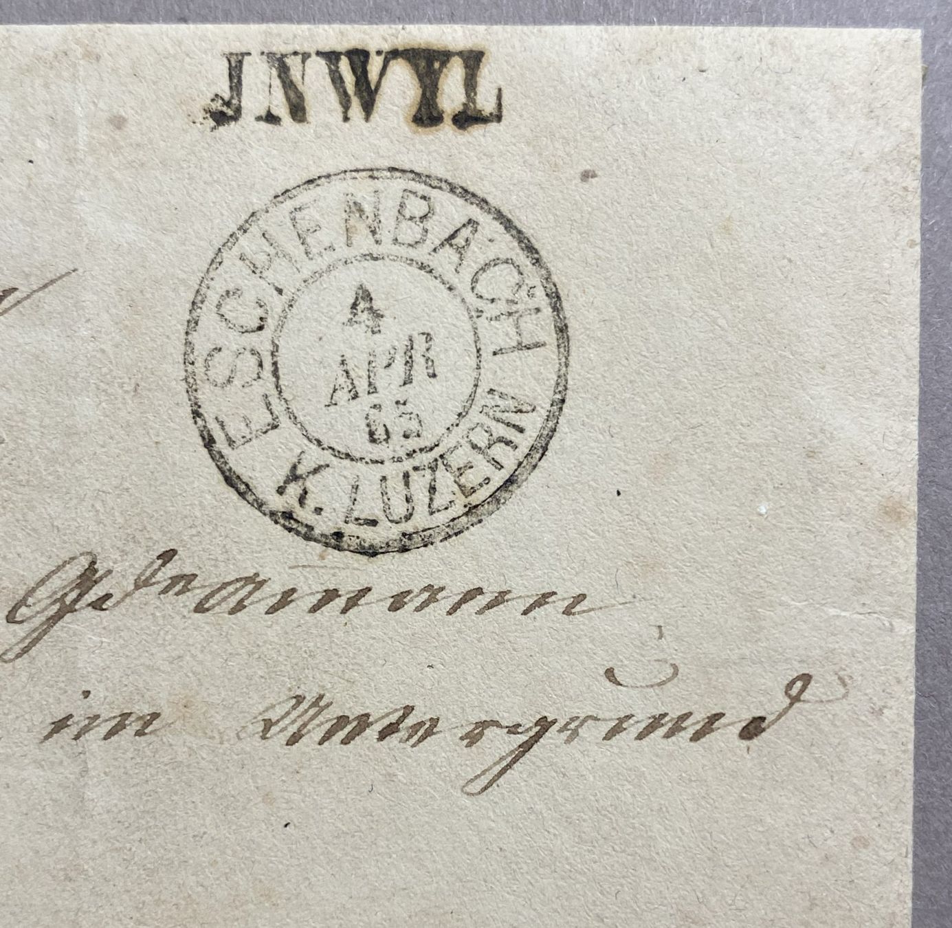 Tutti i francobolli: 30 Brief Inwyl LU mit  Stabstempel Postablage INWYL – Usato da Steinhausen venduto da yukon26 2