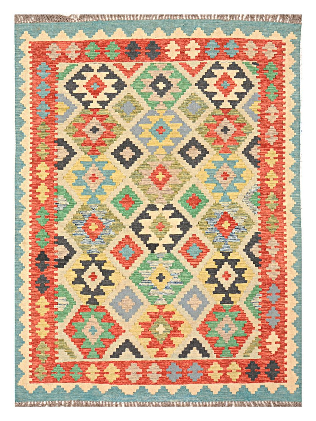 Kelim Tappeti: Oriente Kelim Teppich 150x200 Cm – Nuovo e nell'imballaggio originale da Lahore venduto da Fairways79
