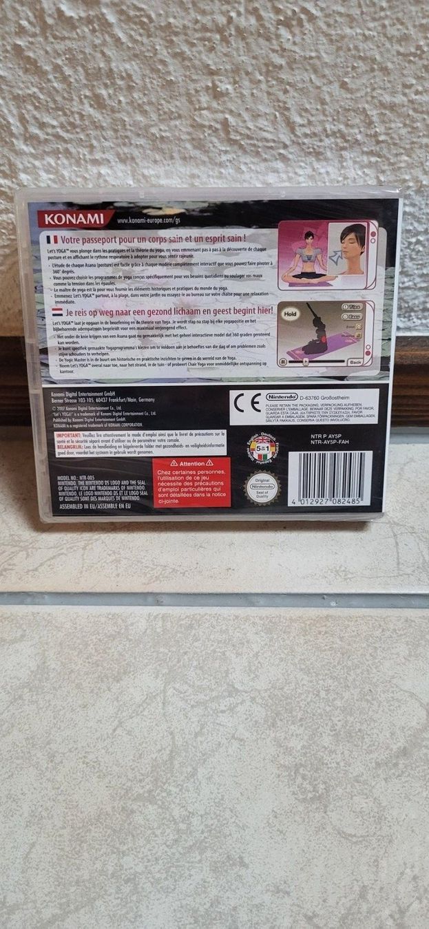 Nintendo Spiele: Nintendo DS - Lets Yoga – Neu und originalverpackt aus Münsingen von Heroism2010 1