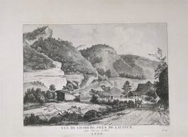 Liesberg Originalkupferstich 1780