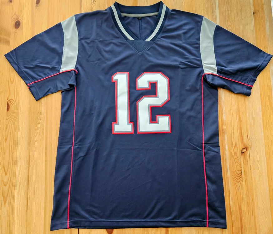 New England Patriots Trikot 12 Tom Brady Gr. L NFL Football Kaufen auf Ricardo