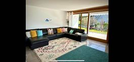 Schönes Ledersofa dunkelbraun von Ikea