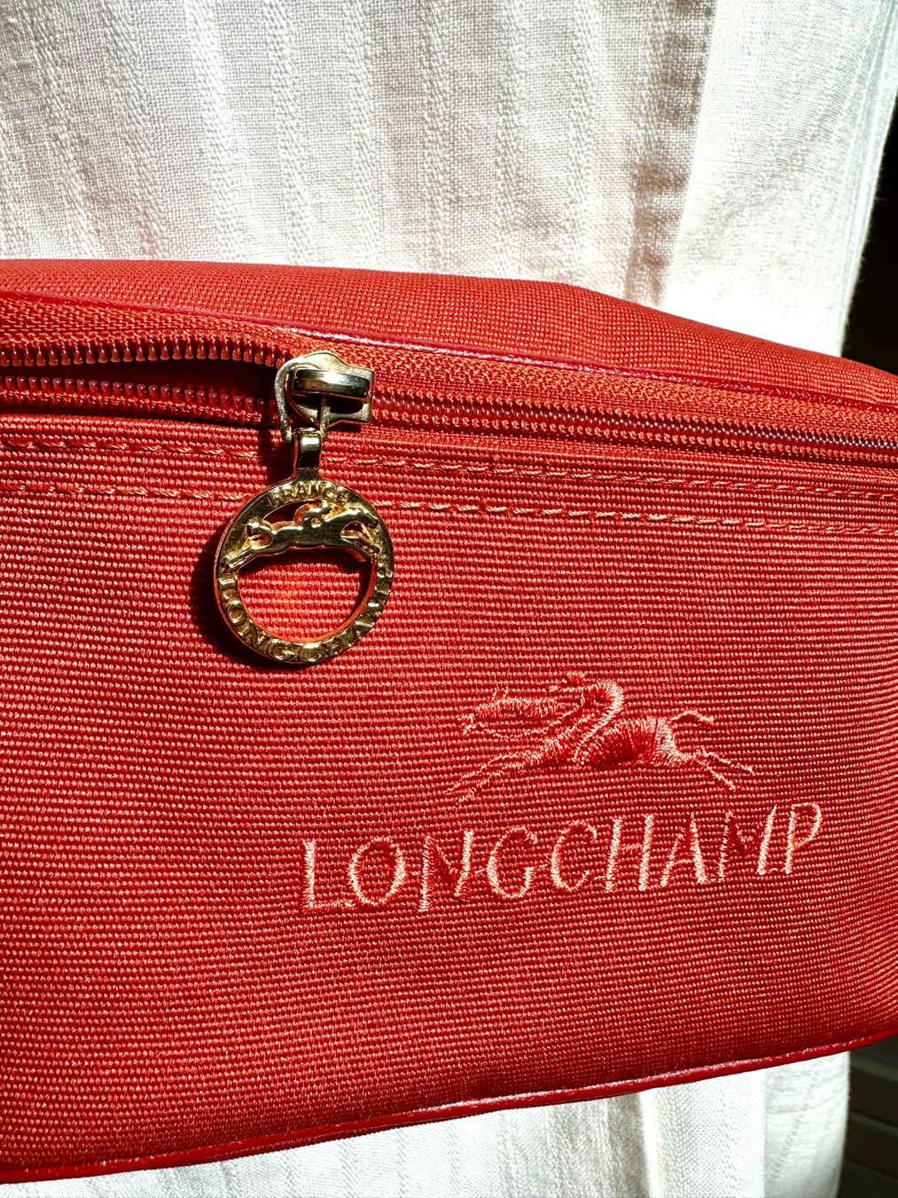Longchamp Sacs: Sac banane Longchamp Le Pliage – Rouge. – D'occasion à Bernex par euma1976 6