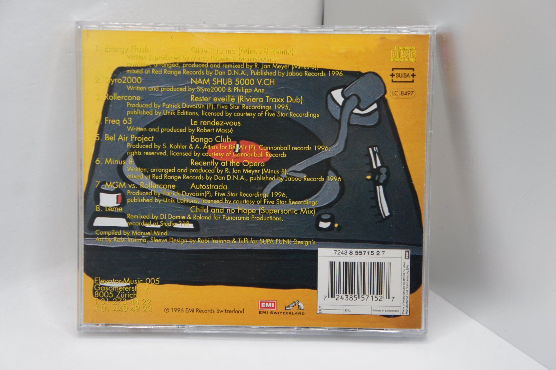 CDs: CD Forecast Compilation #1 + Minus 8 Bel Air Project – D'occasion à Ernetschwil par luisvonerni 1