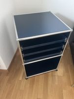USM Haller Sideboard dunkelblau mit 3 Schubladen guter Zusta