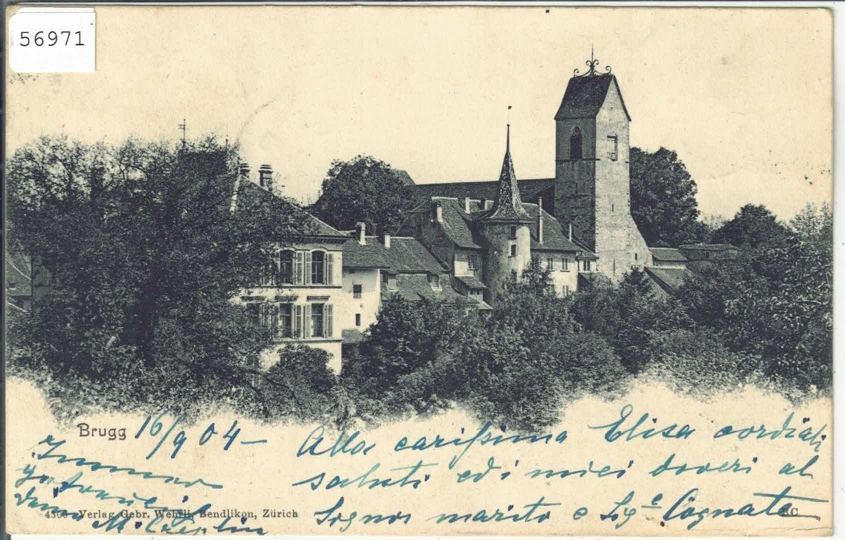 Cartoline postali: Brugg - Schloss – Usato da Ettingen venduto da Kartenplanet