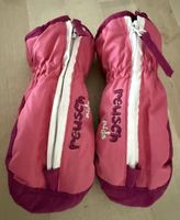 Reusch Fäustlinge 2-4 Jahre pink/schwarz Reissverschluss