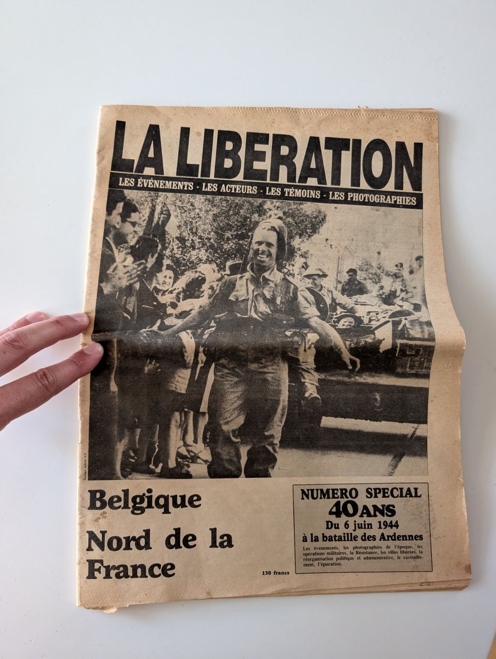 Riviste & Magazine: Journal 40 ans de la bataille des Ardennes – Usato da Yvonand venduto da fli_n6mb