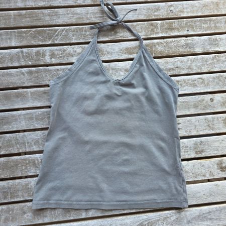 🐸 NECKHOLDER TOP XS SCHLAMMOLIV