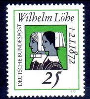 WILHELM LÖHE 100. TODESTAG ** POSTFRISCH ** - JJ5