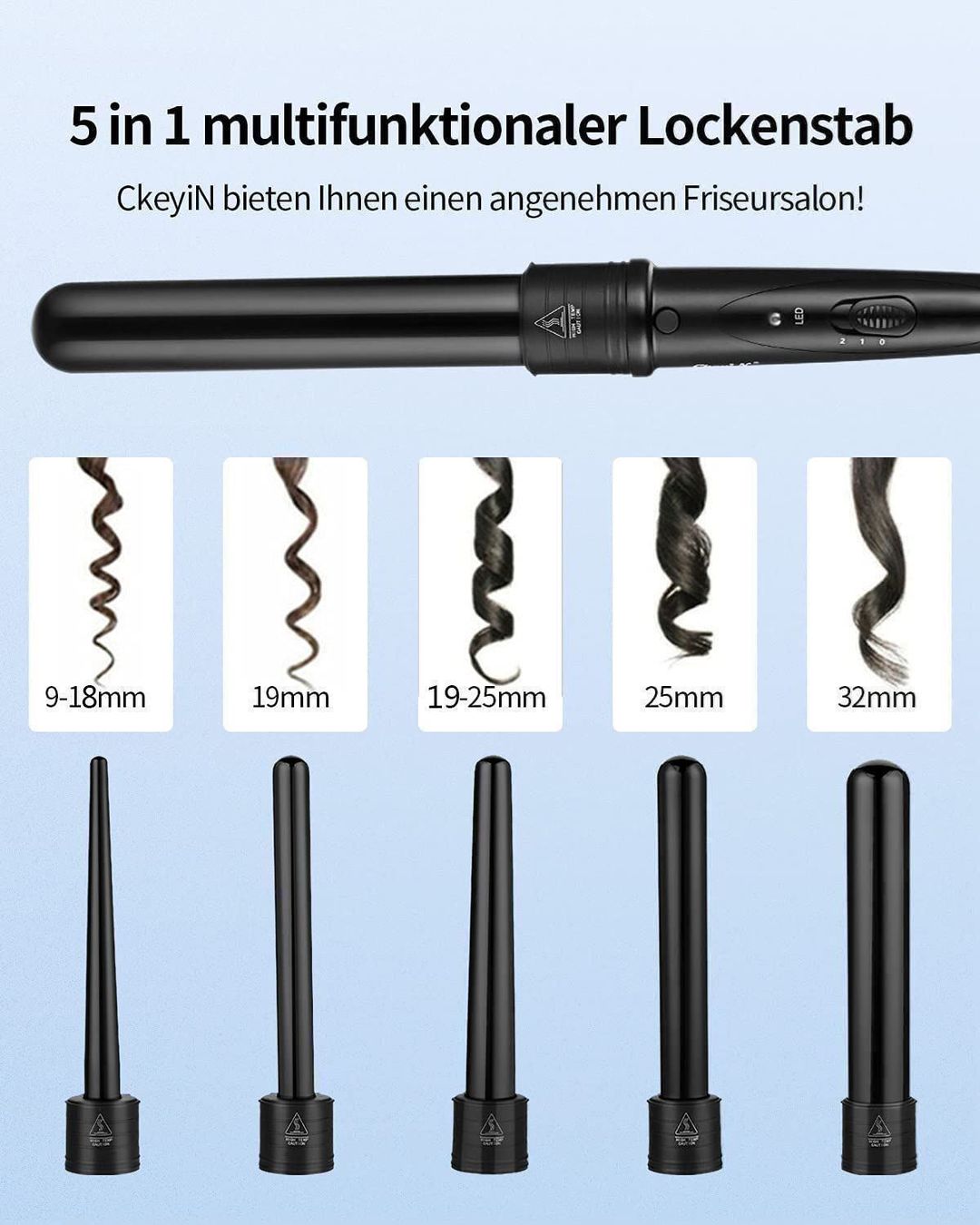 Lockenstäbe & Haarglätter: Lockenstab Multifunktions Lockenwickler – Neu (gemäss Beschreibung) aus Thun von coverall 1
