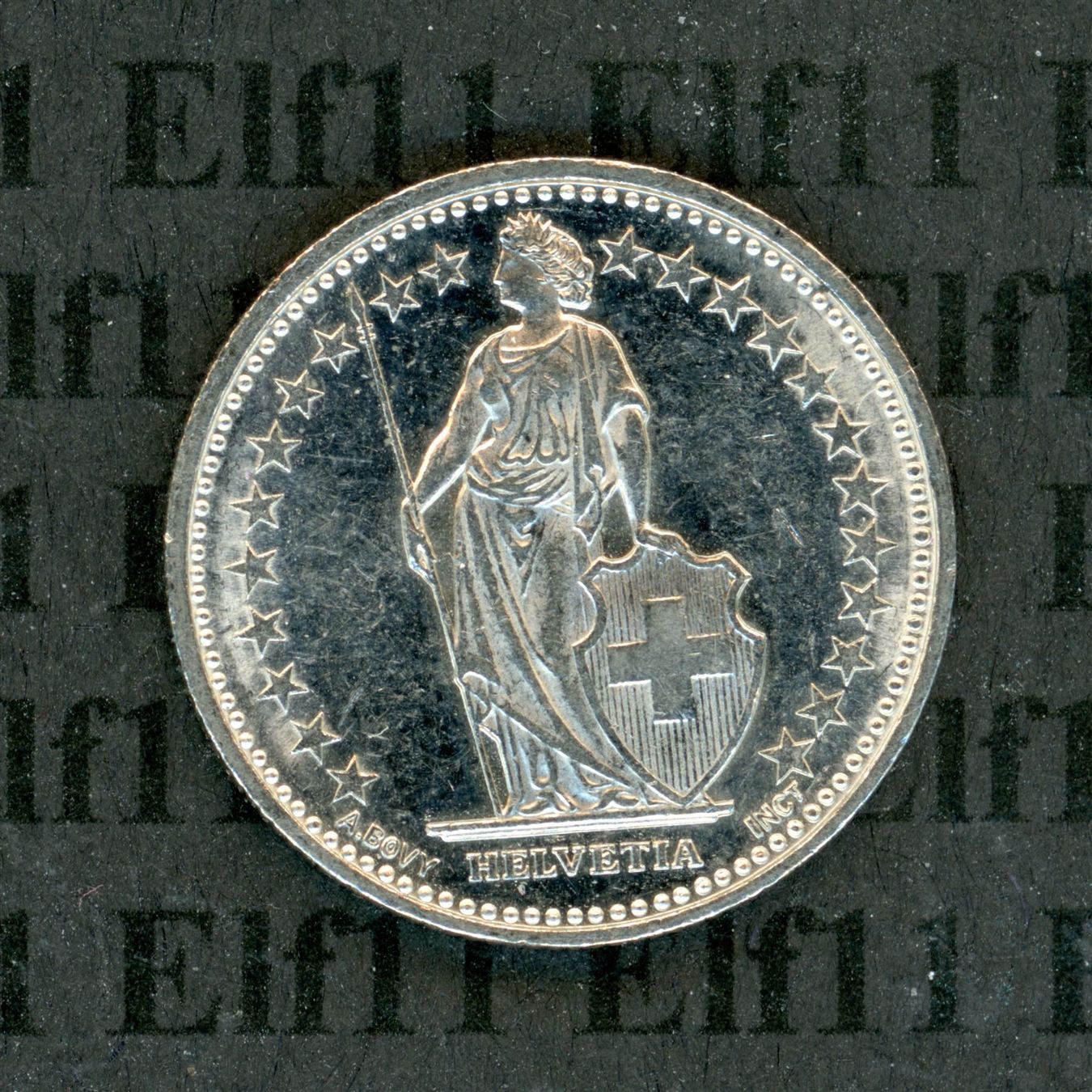 Tutti le monete: CHF___0.50 2010 -vz 50 Rappen – Usato da Widnau venduto da Elf11 1
