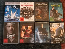 16 dvd action und unterhaltung, MI, wick expendables
