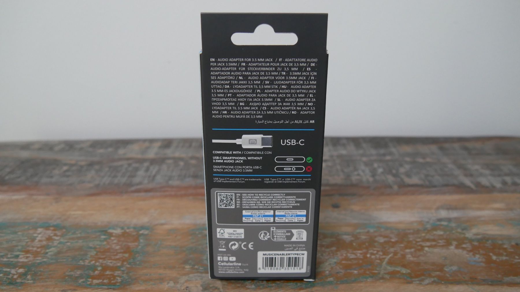 Apple Lecteurs & Adaptateurs: Cellularline AUX Adapter USB-C Apple – Neuf avec emballage d'origine à Zürich par julia_vina 1