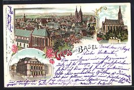 Litho Basel, Theater, St. Elisabethenkir