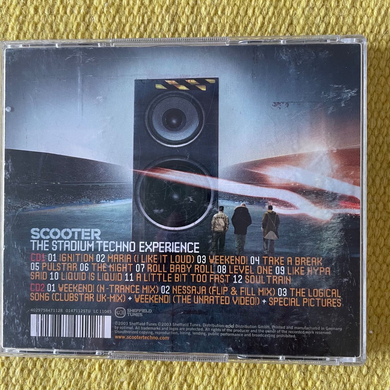 CDs: SCOOTER-2CD THE STADIUM TECHNO EXPERIENCE – Gebraucht aus Rorschacherberg von CD-Roli 1