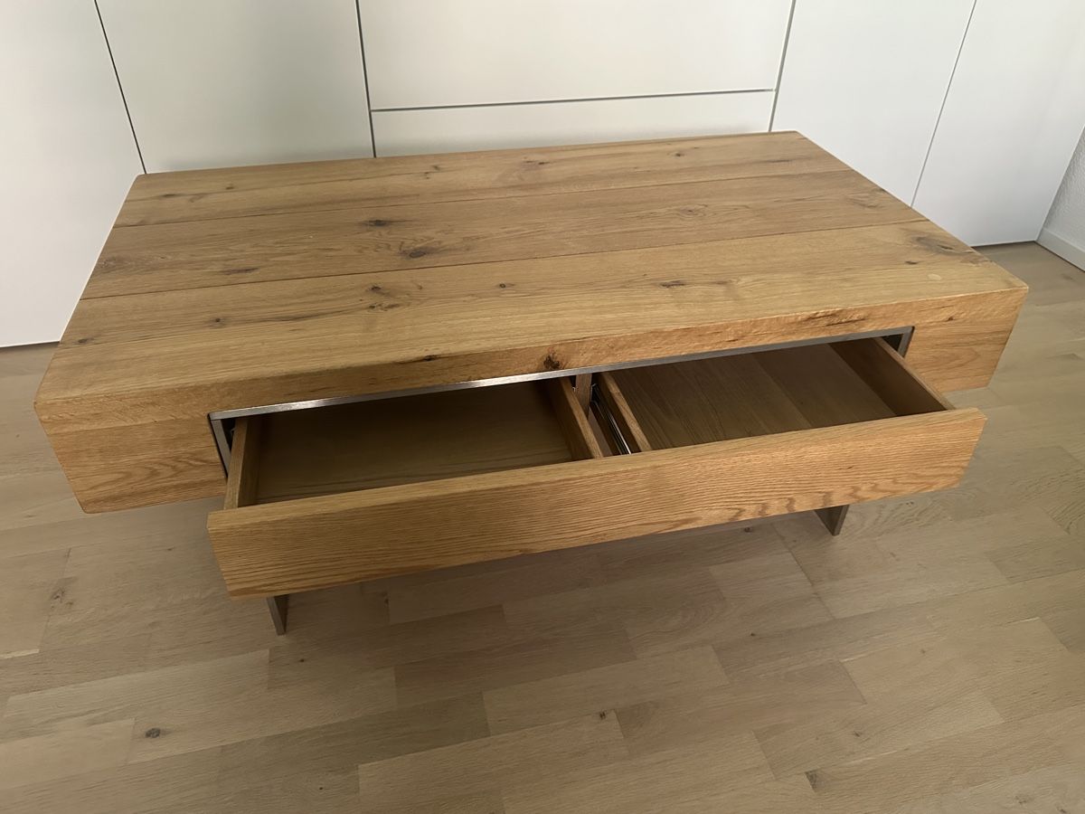 Tavoli: ZANDIARA Couchtisch in Eichenfarben – Usato da Schaffhausen venduto da pinca19 6