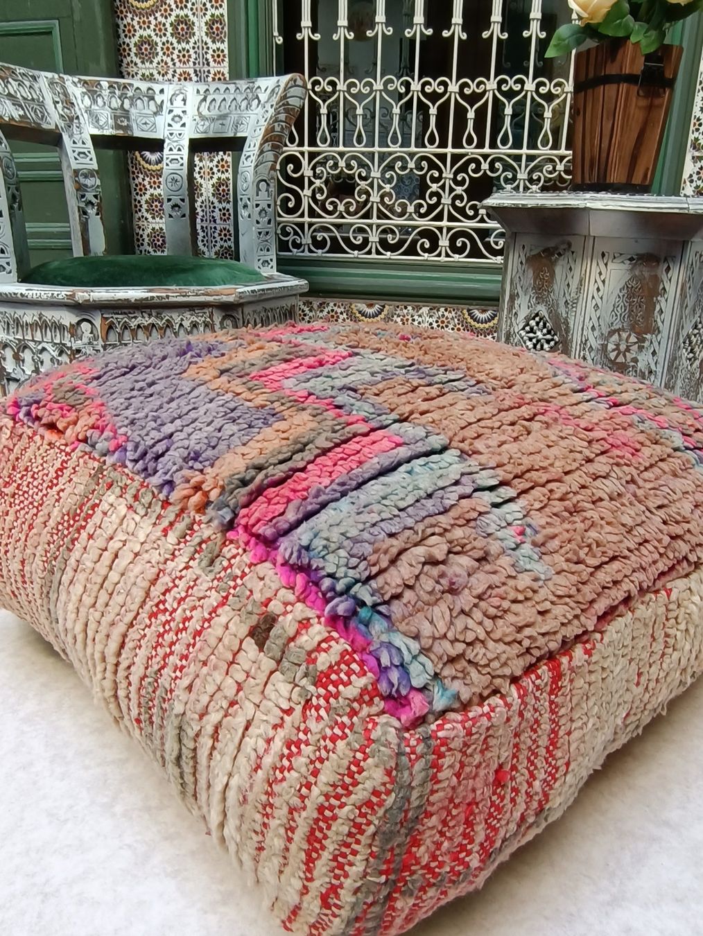 Divani: Pouf marocain Vintage – Nuovo (secondo la descrizione) da cournillens venduto da Haronn 2