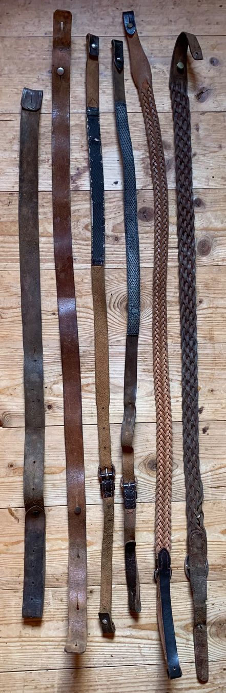 Attrezzatura & Pezzi di ricambio: 6 Gewehrriemen aus Leder – Usato da Goldingen venduto da Bergler012 5