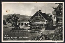 Hemberg, Gasthaus, Ferienheim zur Sonne