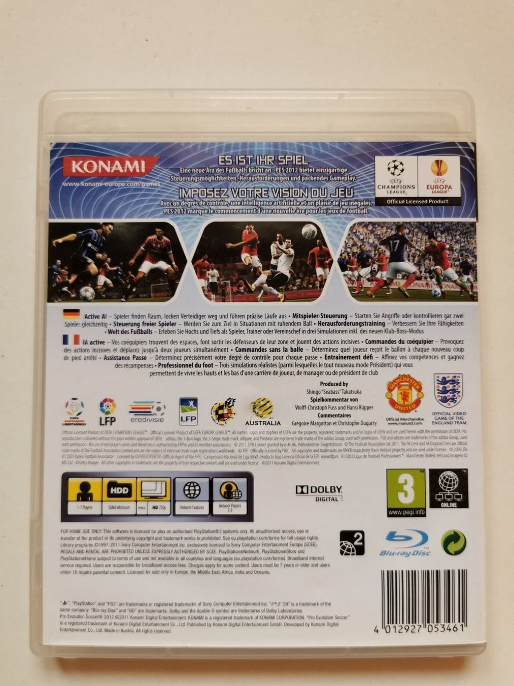 Sony Giochi: Ps 3 - PES 2012 – Usato da Lenzburg venduto da eyworld 2