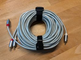 Audiokabel Cinch - Cinch (RCA) 10m