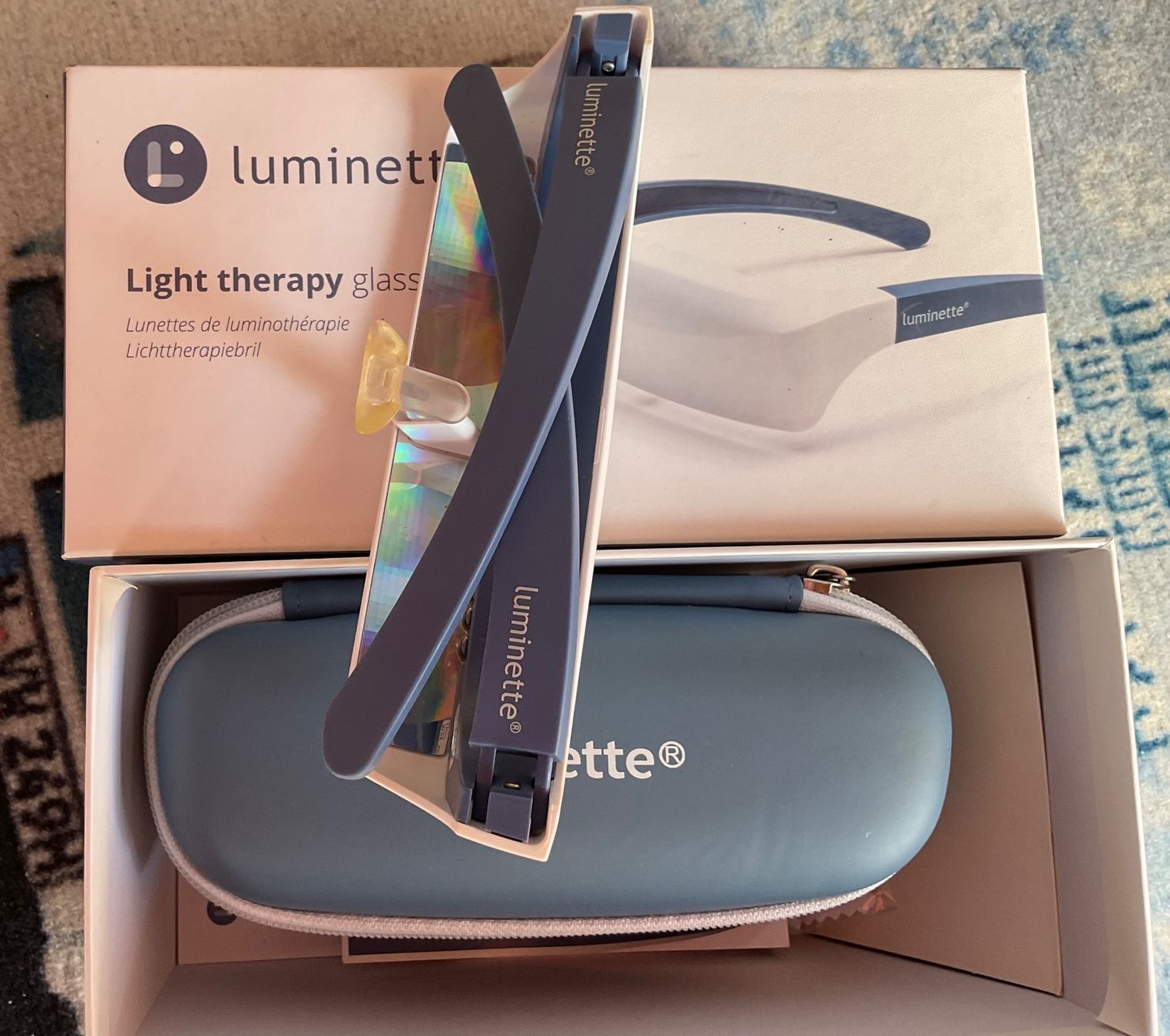 Medizinische Geräte: Lichttherapiebrille Luminette comme neuf – Neu (gemäss Beschreibung) aus Icogne von luna.16 2