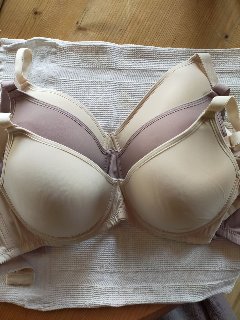 Altra biancheria intima: Microfaser Full Cup Bügel BH    80D / 3er Set – Nuovo e nell'imballaggio originale da Oberhofen TG venduto da tryxta