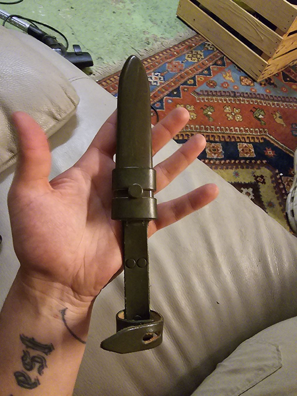 Coltellini militari: Bundeswehr Kampfmesser Feldmesser KM2000 (Q) – Usato da Rorschach venduto da  3