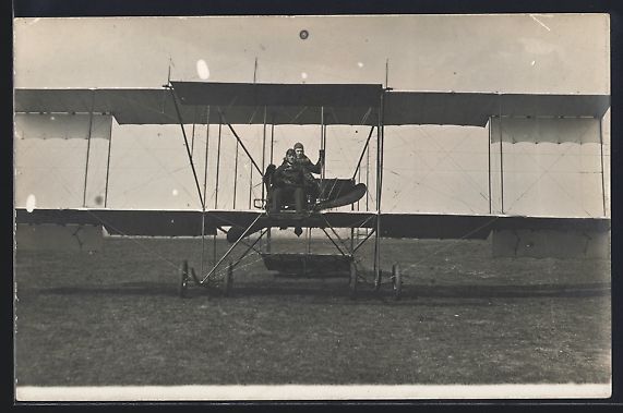 Bilder & Poster: Foto-AK Flugzeug vor dem Start – Gebraucht aus Berlin von bartko-reher