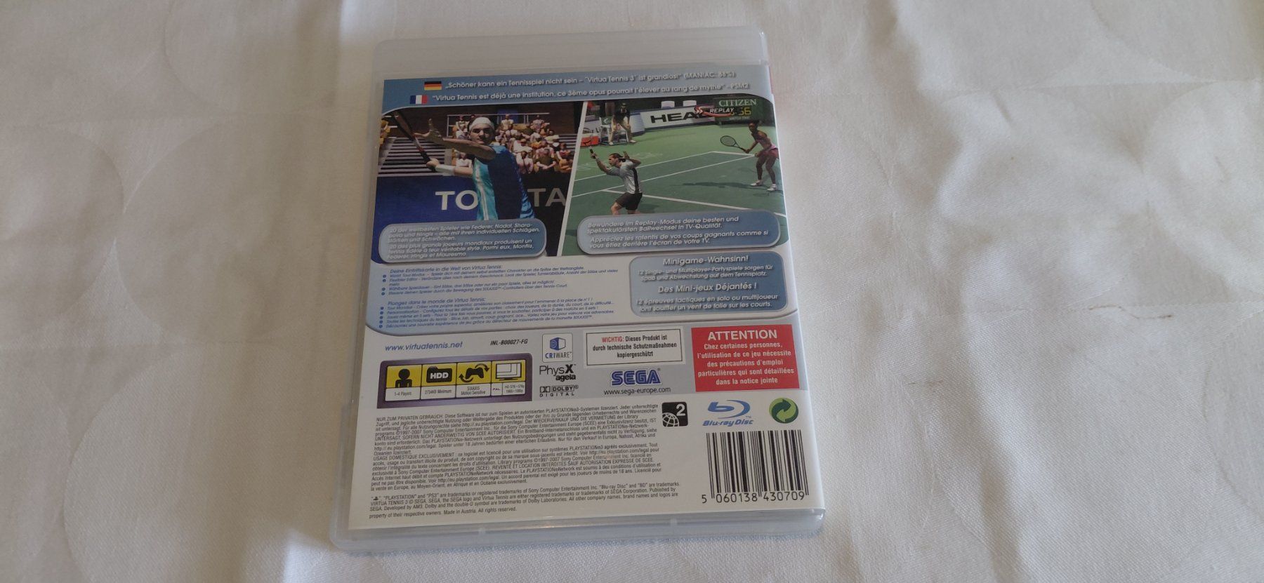 Giochi: Virtua Tennis 3 PS3 – Usato da Gretzenbach venduto da Uli1980 2