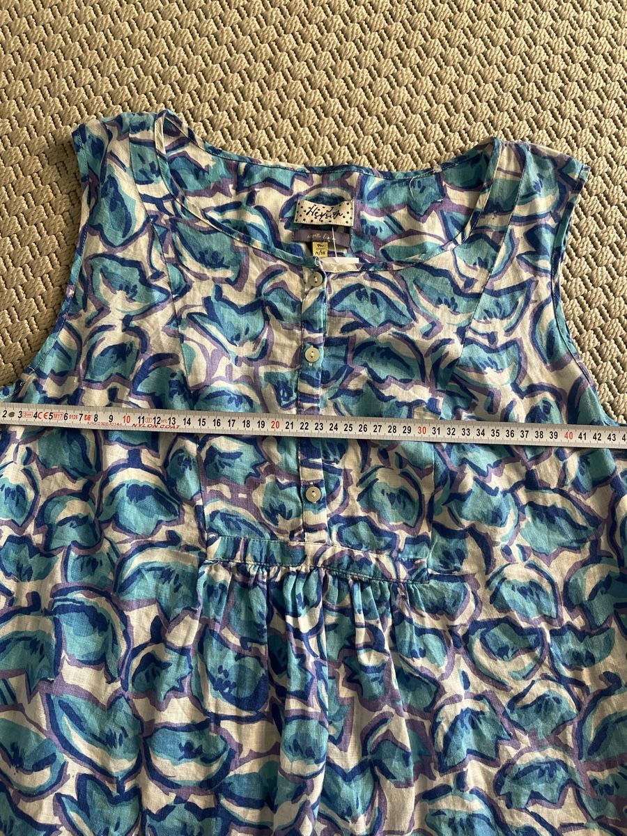 Tops: Leinentop, blau, 38 – D'occasion à Solothurn par Bobesch08 5
