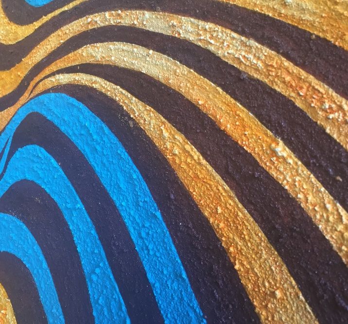 Foto & Immagini: Mixed Media auf Leinen 70x100x5cm – Nuovo (secondo la descrizione) da Affoltern am Albis venduto da zlow 4